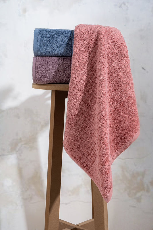 Dalga 3’lü Yüz Havlusu Seti – 50×90