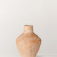 Alora Dokulu Terracotta Vazo – Krem & Toprak Ton