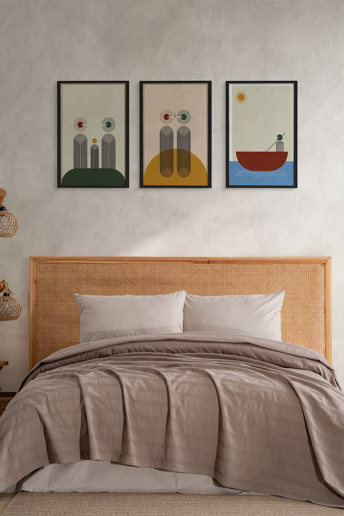 Alaca Çift Kişilik Pike Takımı – Pembe (200×220)