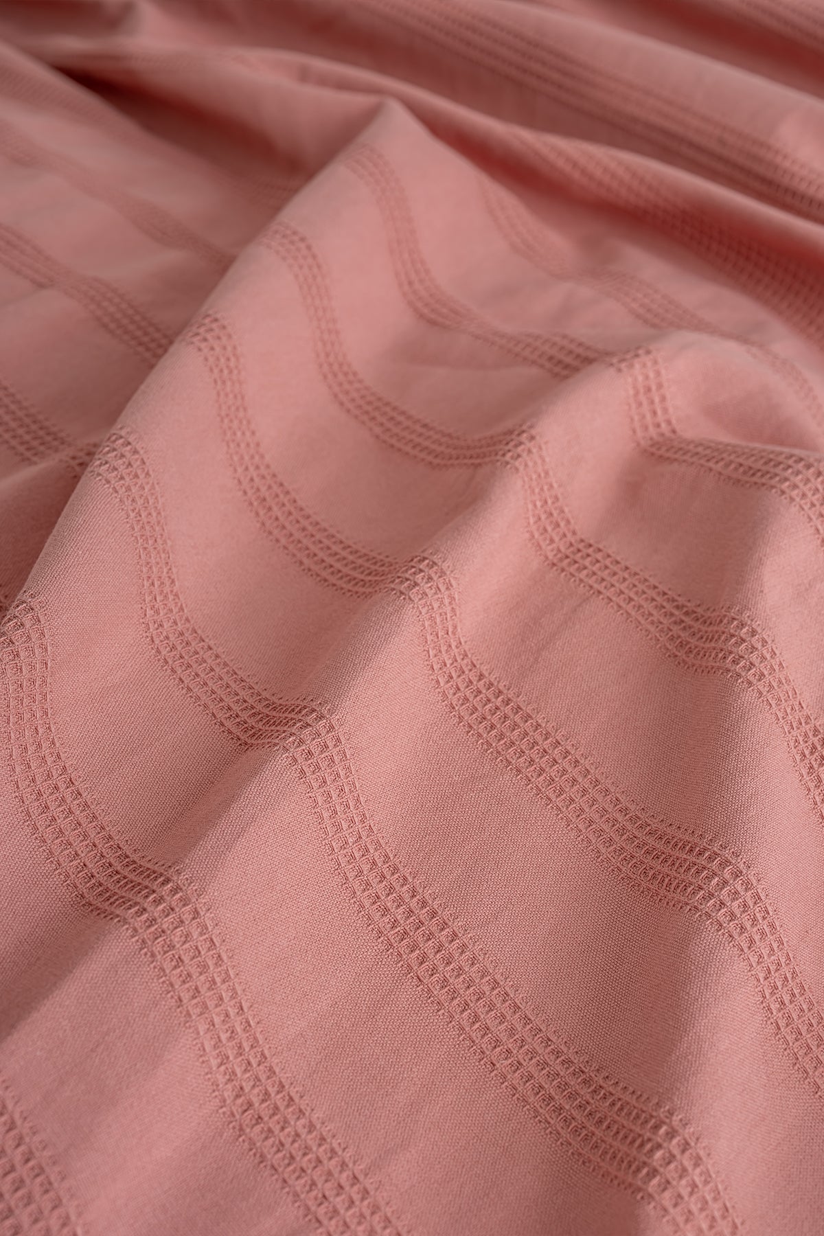 Alaca Çift Kişilik Pike Takımı – Pembe (200×220)