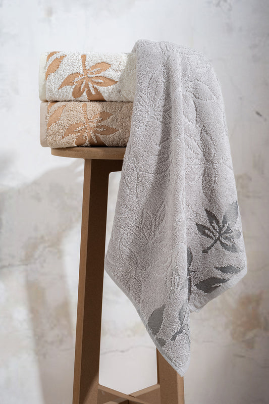 Çınar Pamuk Yüz Havlusu Seti (3’lü) – 50×90