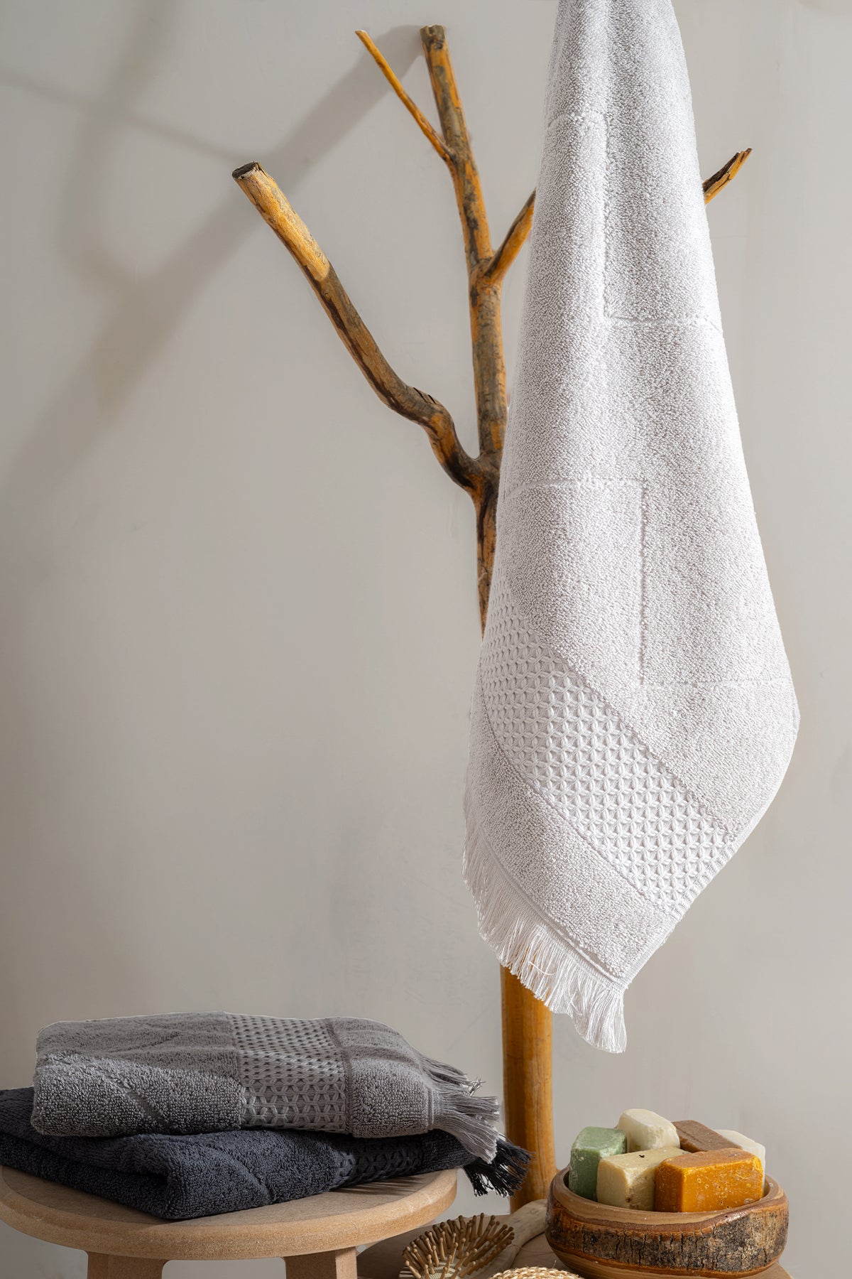 Elit 3’lü Yüz Havlusu Seti – 50×90